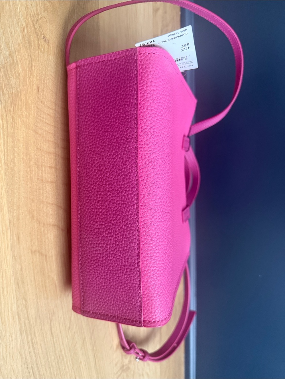 Marc Jacobs Hot Pink Small Tote - Picture 4 of 5